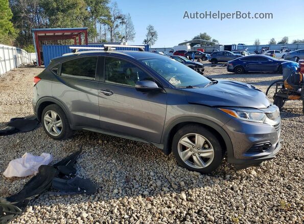 3CZRU5H73KM710823 2019 HONDA HR-V Угольный Передняя правая четверть