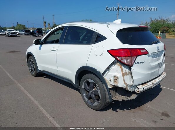 3CZRU5H74JM711784 2018 HONDA HR-V White Trasero izquierdo