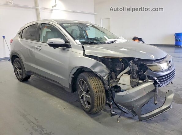 3CZRU5H77MM720399 2021 HONDA HR-V Серебряный Передняя правая четверть