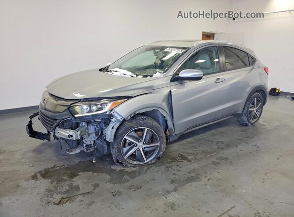 3CZRU5H77MM720399 2021 HONDA HR-V Серебряный Передняя левая четверть