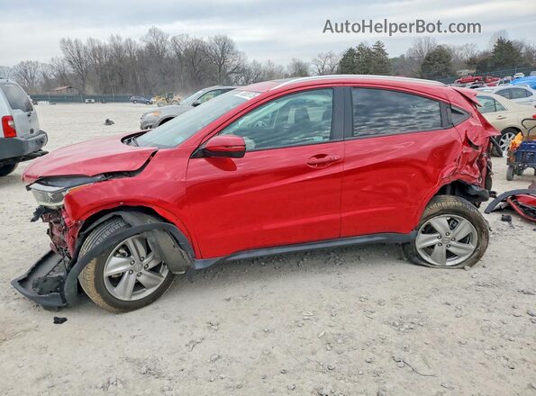 3CZRU5H78KM709716 2019 HONDA HR-V Красный Передняя левая четверть