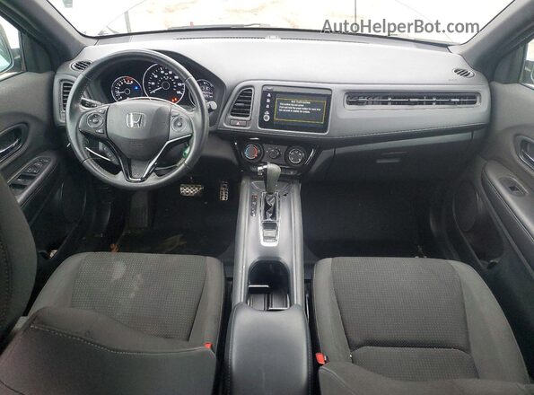 3CZRU6H10KG701089 2019 HONDA HR-V Серый Вид панели приборов