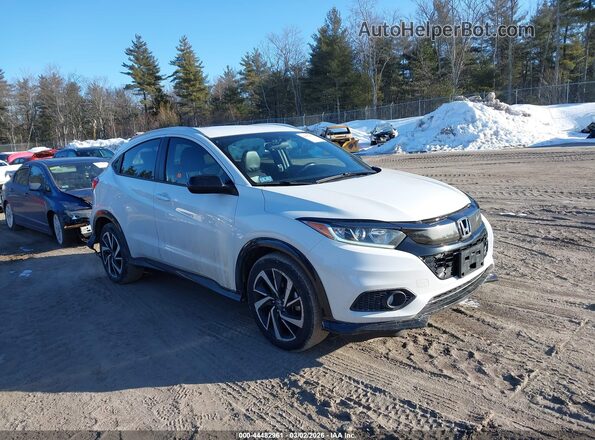 3CZRU6H12LM700335 2020 HONDA HR-V Белый Передняя правая четверть