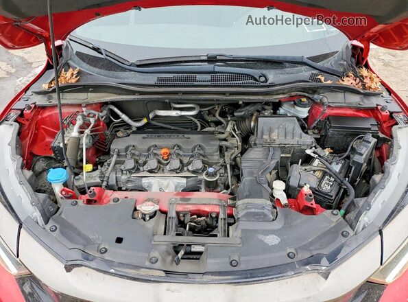 3CZRU6H13KG700695 2019 HONDA HR-V Красный Вид подкапотного пространства