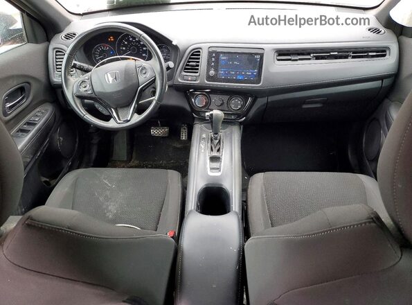 3CZRU6H13KG700695 2019 HONDA HR-V Красный Вид панели приборов