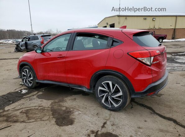 3CZRU6H13KG700695 2019 HONDA HR-V Красный Задняя левая четверть