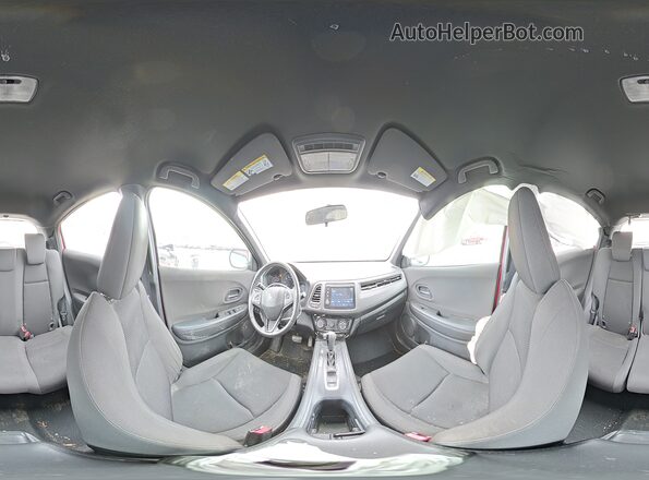 3CZRU6H13KG700695 2019 HONDA HR-V Красный Панорамный вид салона 360°