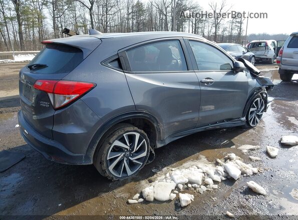 3CZRU6H15KG706904 2019 HONDA HR-V Серый Задняя правая четверть