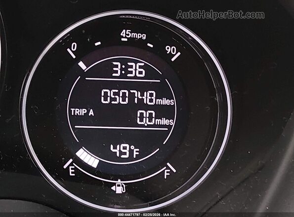 3CZRU6H16MM747501 2021 HONDA HR-V Белый Панорамный вид салона 360°