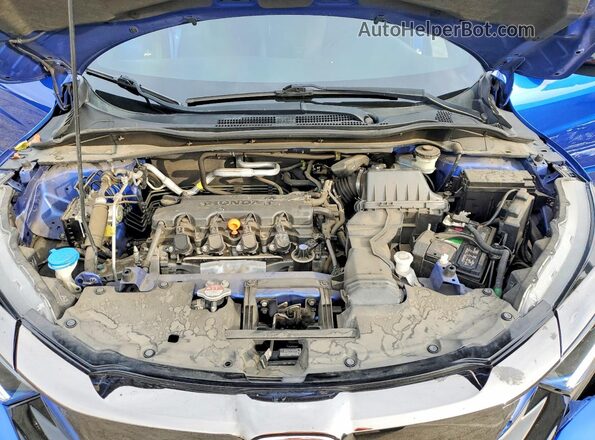 3CZRU6H17KG712686 2019 HONDA HR-V Blue Vista interior trasera
