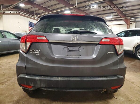 3CZRU6H32KG724231 2019 HONDA HR-V Угольный Вид сзади