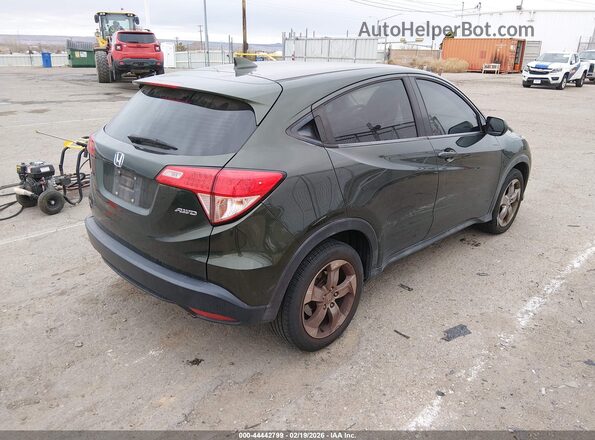 3CZRU6H35HM702010 2017 HONDA HR-V Зеленый Задняя правая четверть
