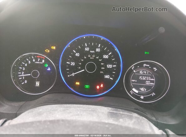3CZRU6H35HM702010 2017 HONDA HR-V Зеленый Вид задних сидений