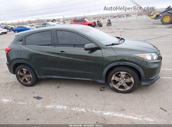 3CZRU6H35HM702010 2017 HONDA HR-V Зеленый Вид задней части салона