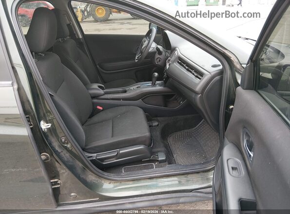 3CZRU6H35HM702010 2017 HONDA HR-V Зеленый Вид салона спереди