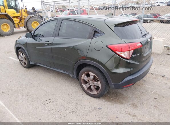 3CZRU6H35HM702010 2017 HONDA HR-V Зеленый Задняя левая четверть