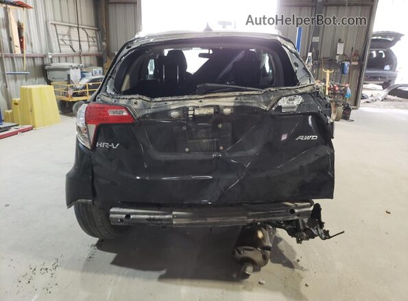 3CZRU6H50LM728685 2020 HONDA HR-V Черный Вид сзади