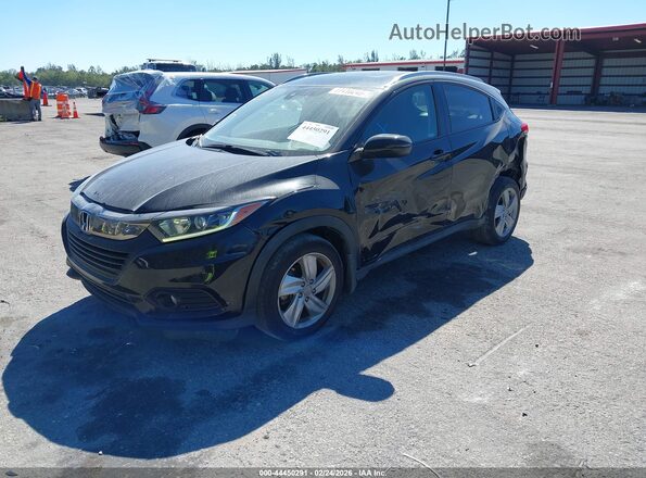 3CZRU6H52LM710995 2020 HONDA HR-V Черный Передняя левая четверть