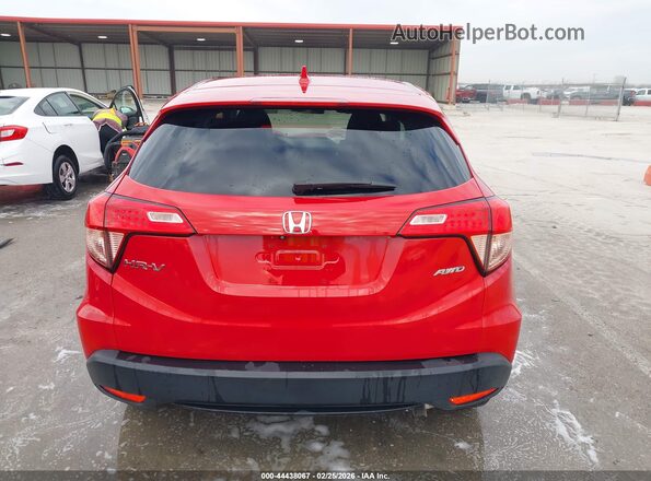 3CZRU6H56HM704141 2017 HONDA HR-V Red 