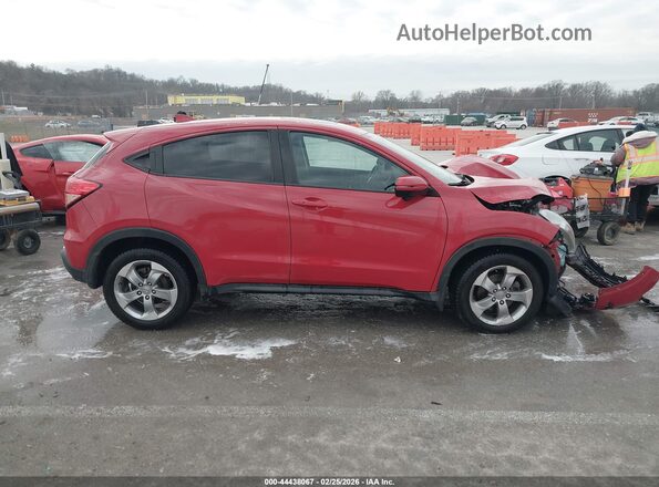 3CZRU6H56HM704141 2017 HONDA HR-V Red Widok wnętrza z tyłu