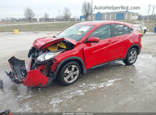 3CZRU6H56HM704141 2017 HONDA HR-V Red Przód lewy