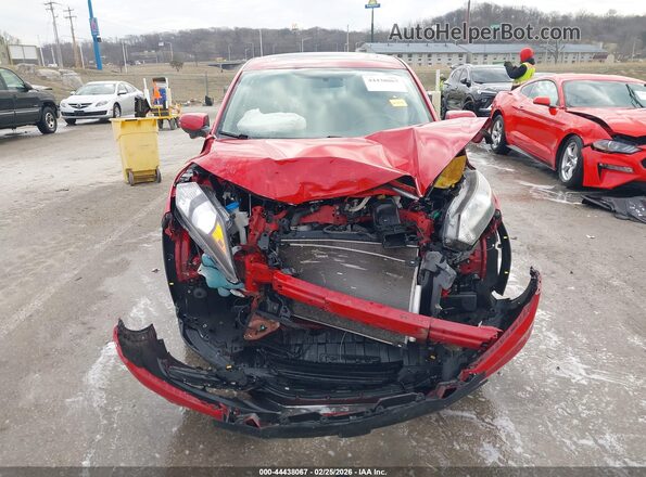 3CZRU6H56HM704141 2017 HONDA HR-V Red Widok zestawu wskaźników