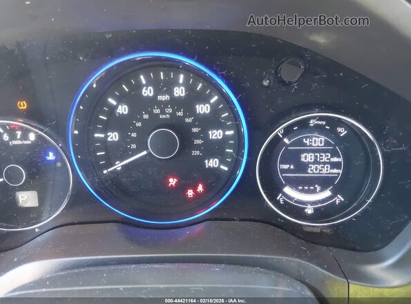 3CZRU6H56JG718805 2018 HONDA HR-V Серебряный Вид задних сидений