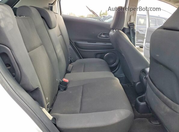 3CZRU6H56KM707516 2019 HONDA HR-V White Vista de los asientos traseros