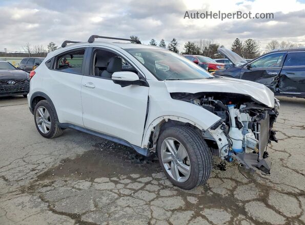 3CZRU6H56KM707516 2019 HONDA HR-V White Delantero derecho