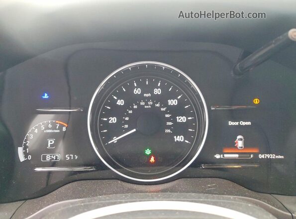 3CZRU6H56KM731735 2019 HONDA HR-V Серебряный Вид щитка приборов