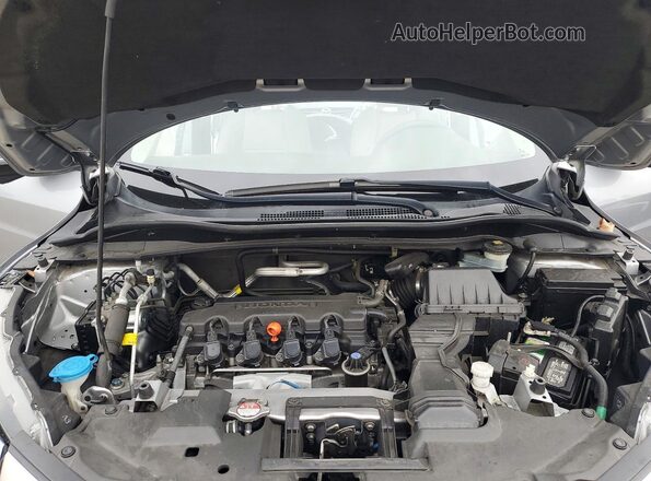 3CZRU6H56KM731735 2019 HONDA HR-V Серебряный Вид задней части салона