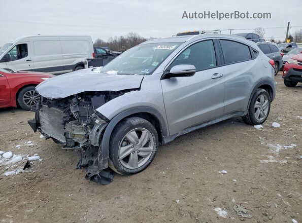 3CZRU6H58KM726973 2019 HONDA HR-V Silver Передня ліва чверть