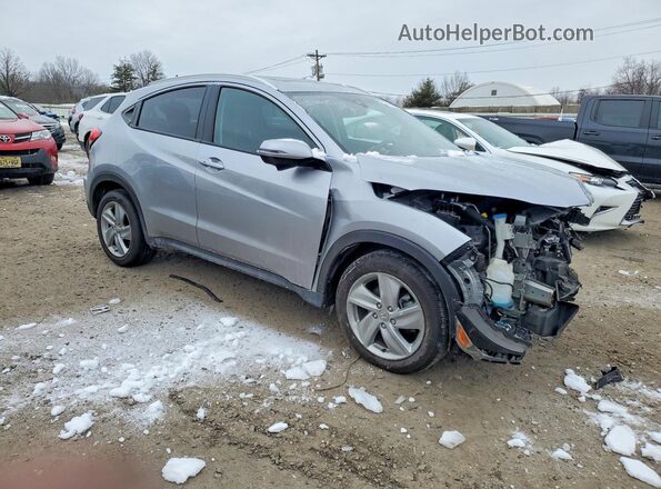 3CZRU6H58KM726973 2019 HONDA HR-V Silver Передня права чверть