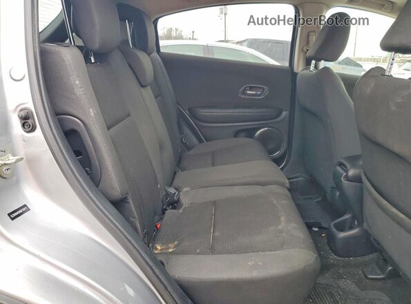 3CZRU6H58KM726973 2019 HONDA HR-V Silver Вид задніх сидінь
