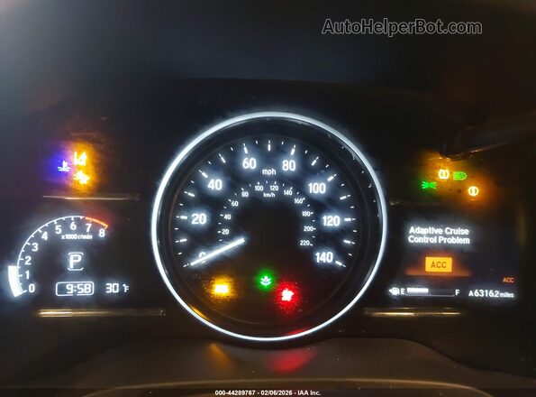 3CZRU6H58KM733955 2019 HONDA HR-V Black Widok tylnych siedzeń