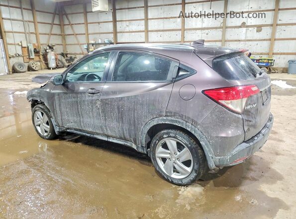 3CZRU6H59KM719126 2019 HONDA HR-V Charcoal Trasero izquierdo