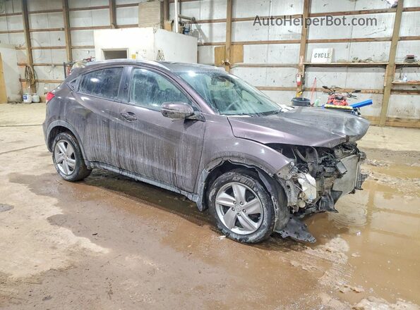 3CZRU6H59KM719126 2019 HONDA HR-V Charcoal Delantero derecho