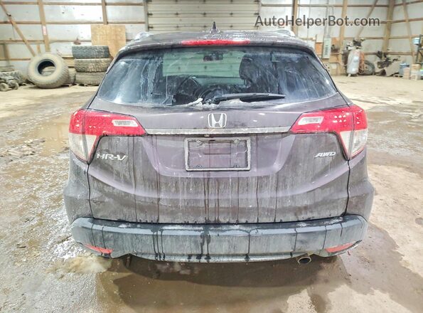 3CZRU6H59KM719126 2019 HONDA HR-V Charcoal Vista trasera