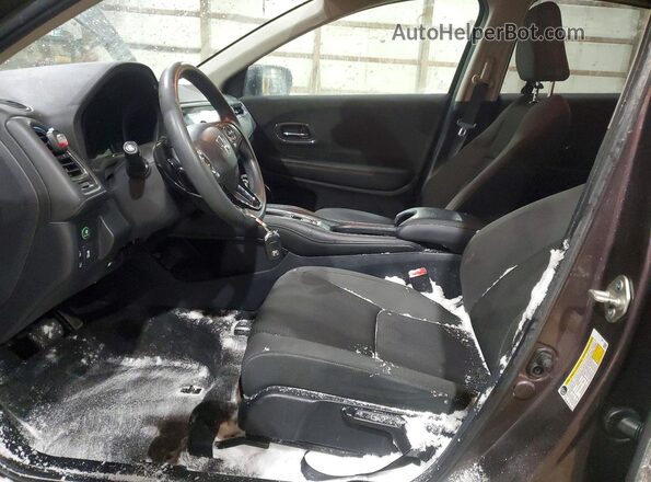 3CZRU6H59KM719126 2019 HONDA HR-V Charcoal Vista interior delantera