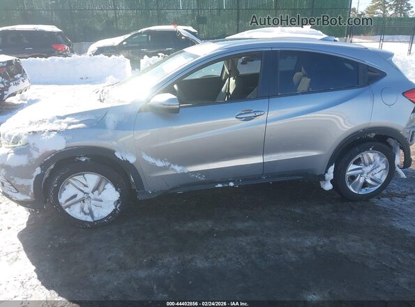 3CZRU6H59KM734497 2019 HONDA HR-V Серебряный Панорамный вид салона 360°
