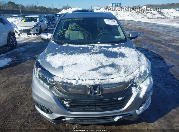 3CZRU6H59KM734497 2019 HONDA HR-V Серебряный Вид щитка приборов