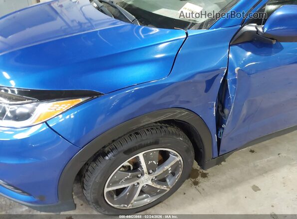 3CZRU6H5XMM749660 2021 HONDA HR-V Синий Вид спереди