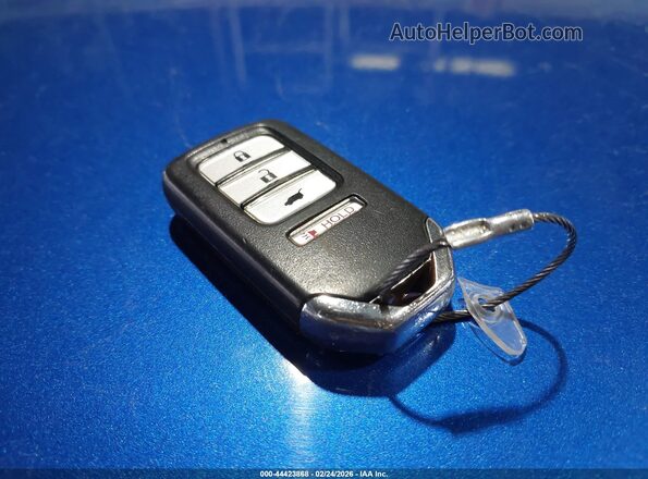 3CZRU6H5XMM749660 2021 HONDA HR-V Синий Вид панели приборов