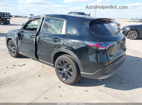 3CZRZ1H59RM723031 2024 HONDA HR-V Черный Задняя левая четверть