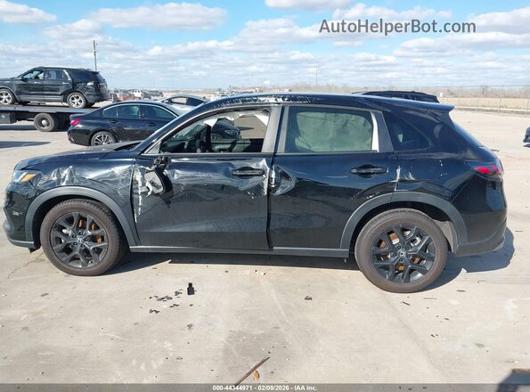 3CZRZ1H59RM723031 2024 HONDA HR-V Черный Вид задней части салона