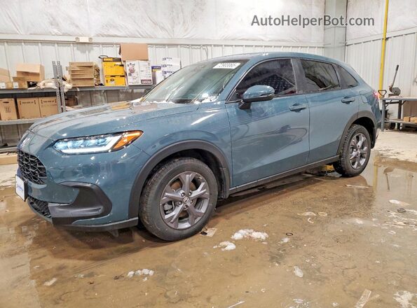 3CZRZ2H32TM732293 2026 HONDA HR-V Blue Передня ліва чверть