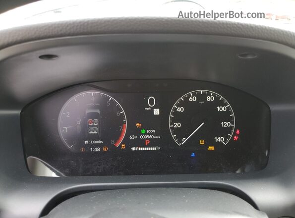 3CZRZ2H35TM702446 2026 HONDA HR-V Серебряный Вид щитка приборов