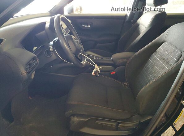 3CZRZ2H51RM728925 2024 HONDA HR-V Черный Вид салона спереди
