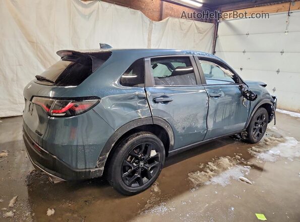 3CZRZ2H5XRM740328 2024 HONDA HR-V Синий Задняя правая четверть