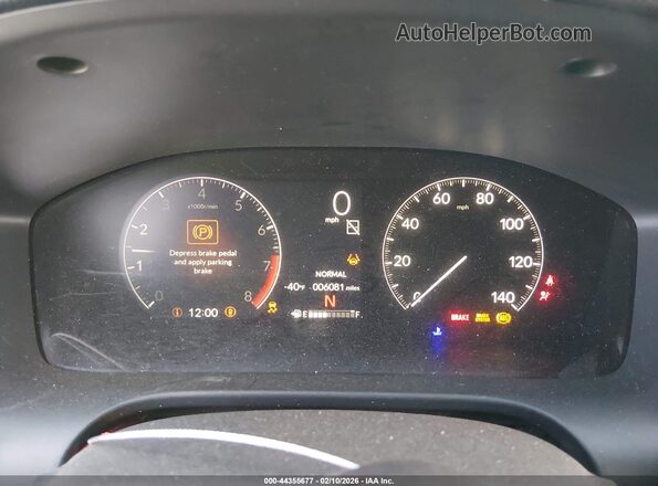 3CZRZ2H5XTM732396 2026 HONDA HR-V Синий Вид задних сидений
